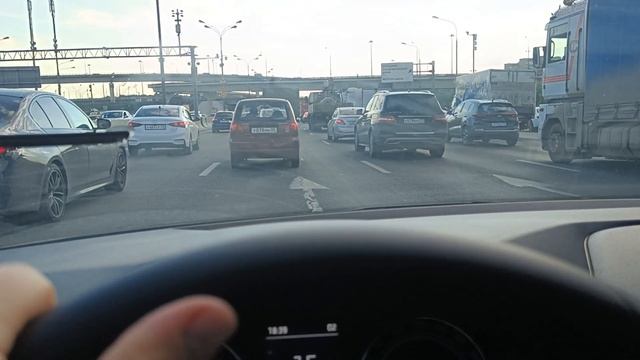 Москва. Пробки на МКАД смотреть онлайн