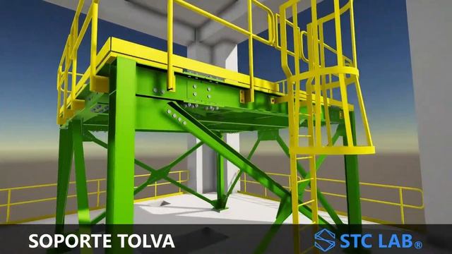SOPORTE TOLVA | Tekla Structures смотреть онлайн