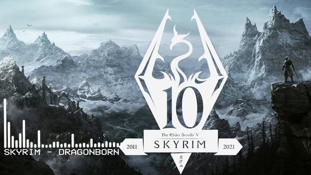 Skyrim Anniversary Edition "Dragonborn" (Epic Metal Orchestral Symphonic Cover) смотреть онлайн