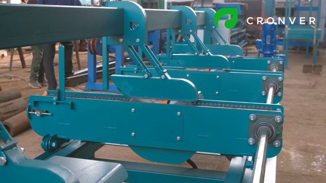 Торцовочный станок проходного типа Мультиторцовка смотреть онлайн