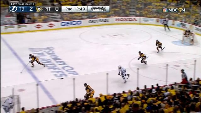 Tampa Bay Lightning @ Pittsburgh Penguins. Round 3 Game 1 смотреть онлайн