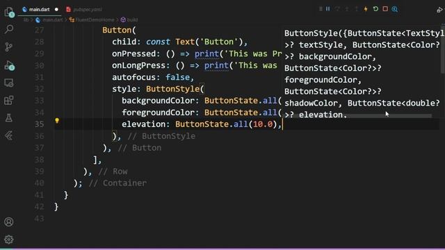 Flutter Widget Quickie: Fluent_UI Button смотреть онлайн