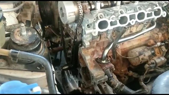 Kia Cerato timing chain replacement and marks || Asad info plug смотреть онлайн