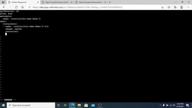 Configure Minimum and Maximum Memory Constraints for a Namespace смотреть онлайн