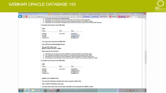 Webinar Oracle Database 11g смотреть онлайн