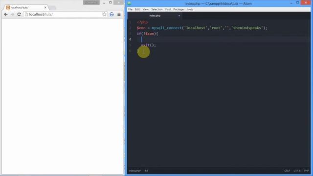 Connecting To MySQL DB Procedural Style PHP - TheMindSpeaks смотреть онлайн