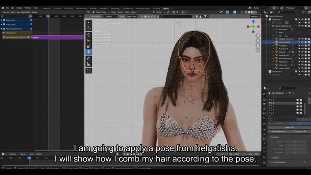 SIMS 4: HOW TO COMB HAIR PARTICLES IN BLENDER смотреть онлайн