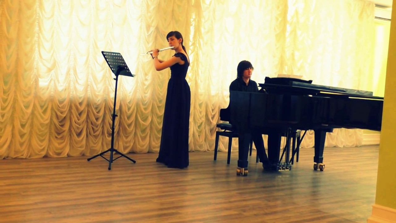 Lothar Kempter - Ballade for flute and piano. Anna Glushkova (flute), Alexey Moltyanskiy (piano). смотреть онлайн