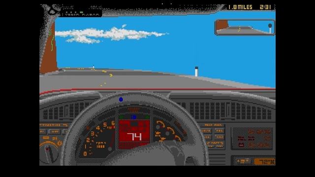 The Duel : Test Drive II - Atari ST (1990) смотреть онлайн