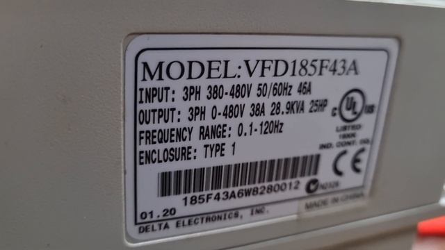 Отчёт о ремонте преобразователей частоты DELTA VFD185F43A в КИПлаб.РФ +79054188772 смотреть онлайн