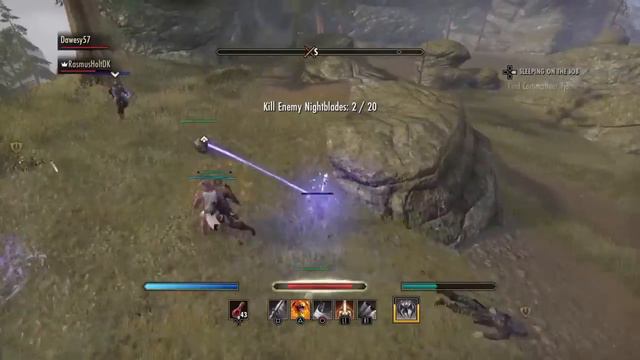PS 4 - Elder Scrolls Online PvP смотреть онлайн