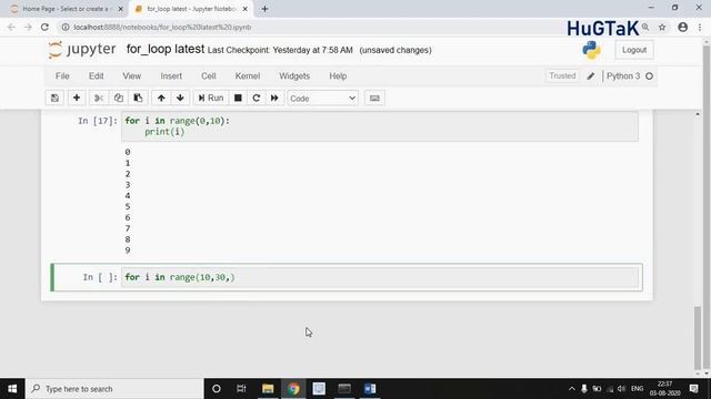 Part 10 - FOR LOOP IN PYTHON | NESTED FOR | RANGE FUNCTION | BREAK AND CONTINUE | ELSE AND FOR !!! смотреть онлайн