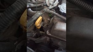 Работа клапана LB при запуске двигателя 7А