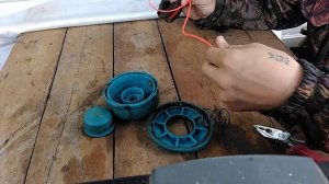 намотка лески на катушку бензокосы