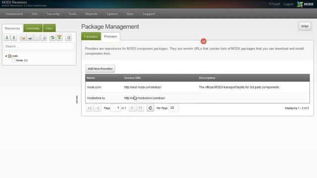 Сборка магазина на базе MODX Revolution + shopModx - ShopModxBox-2.0.0-beta смотреть онлайн