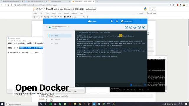 Bank Note Authentication End To End Deployment | Data Science | Dockers | Streamlit | Github! смотреть онлайн