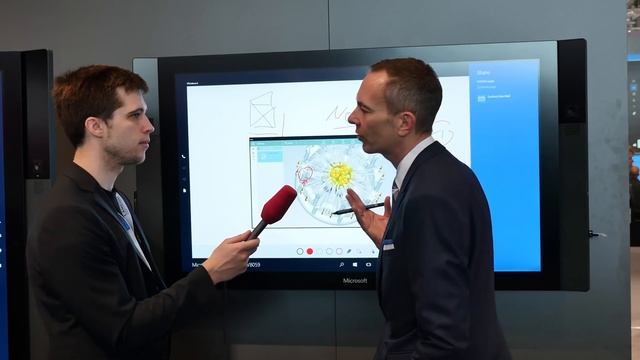 Microsoft Surface Hub - The biggest collaboration device CeBIT 2016 смотреть онлайн