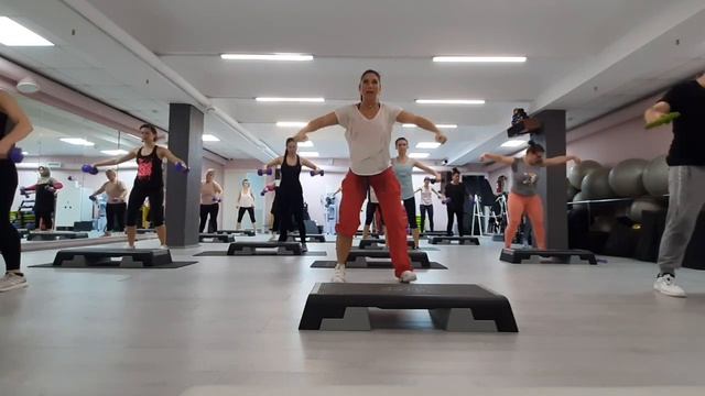СТЕП ИНТЕРВАЛ \ STEP INTERVAL TRAINING \ КАРДИО ТРЕНИРОВКА \ ФИТНЕС И ЗДОРОВЬЕ смотреть онлайн