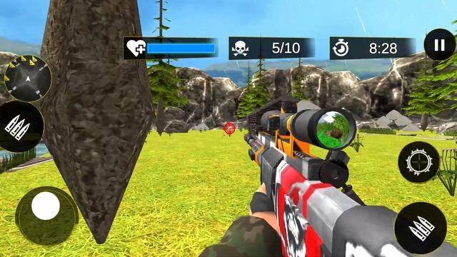 Animal hunter: Wild Deer Hunting Games Android Gameplay смотреть онлайн