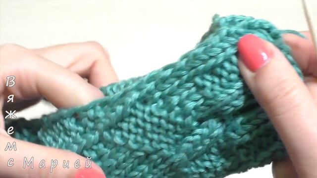 Детская кофта спицами. Часть 3. Вяжем рукава и воротник смотреть онлайн