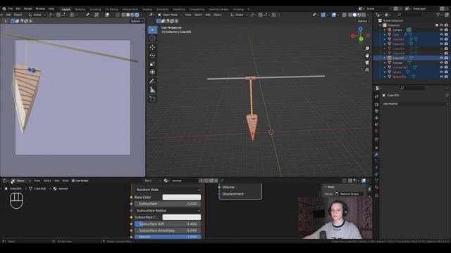 Создание циклической анимации с частицами в Blender | pudovkin смотреть онлайн