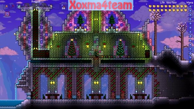 Terraria 1.2.2 - Нововведения Рождества #1 смотреть онлайн