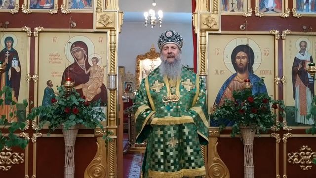 Проповедь в День Святой Троицы, Пятидесятницы, 07,06,2020 смотреть онлайн