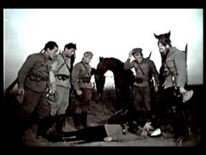 Там вдали за рекой засверкали огни (Смерть комсомольца)