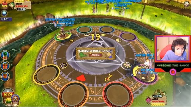 Wizard101 Max (150) Death PvP: Elemental Defuse WRAITH Combo! смотреть онлайн