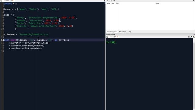 7-10: Exporting To Excel From Python смотреть онлайн