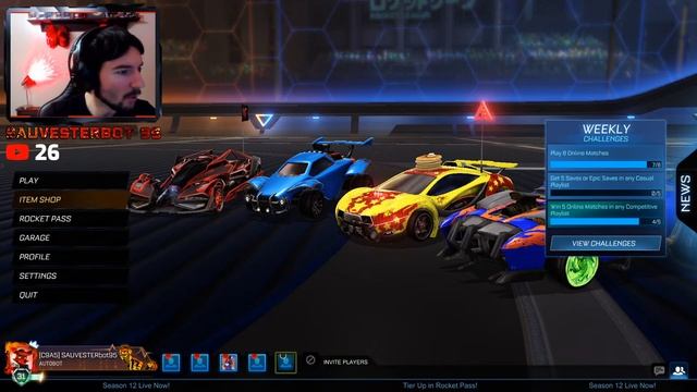 MORE CAR GAMES!! || Rocket League [LIVE] смотреть онлайн