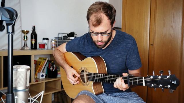 Rocket Man - Elton John | Acoustic Fingerstyle Guitar Cover | Severin Gomboc смотреть онлайн