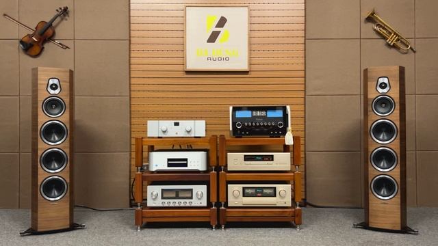 Test loa Sonus Faber Sonetto VIII đầu bảng + Amply Accuphase E-470 + CDP Accuphase DP-570 смотреть онлайн