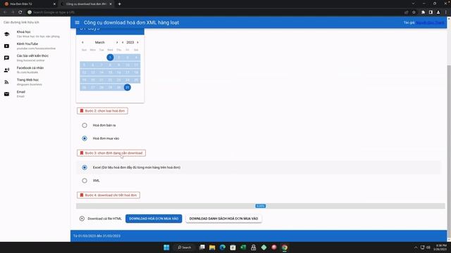 Kế toán - công cụ download hoá đơn xml, pdf hàng loạt tự động án toàn dữ liệu смотреть онлайн