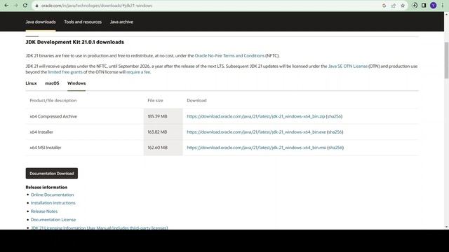 How to Install JDK-21 In Windows Machine. смотреть онлайн