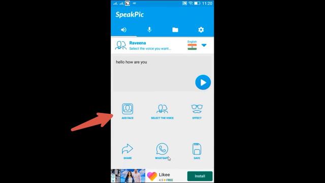 How to make Speaking Picture using Mobile App смотреть онлайн