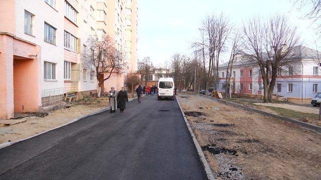 Ремонт дворовых территорий. Пушкина 39 смотреть онлайн