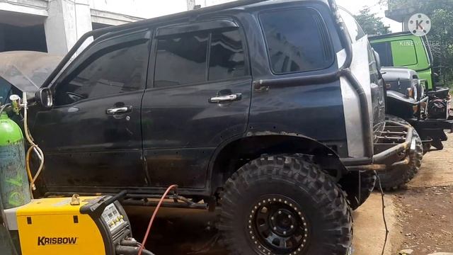 MODIFIKASI Suzuki Grand Escudo 2.0 MATIC(PART1)OFFROAD ADVENTURE.. #suzuki #escudo #offroad
