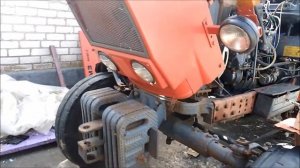 ЮМЗ-8040.2 Ремонт КПП и заднего моста часть № 3