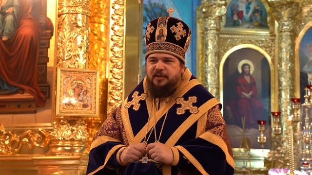 Слово епископа Антония в Канун 3-й Недели Великого поста, Крестопоклонной смотреть онлайн