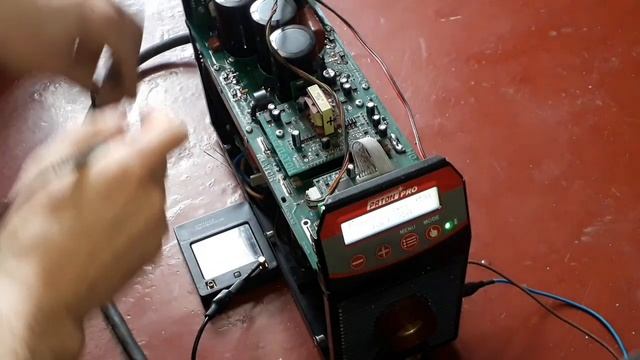 Ремонт Патон Pro,или не совсем "pro",транзисторы +диоды. смотреть онлайн