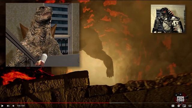 Godzilla and Mecha React To GODZILLA VS KONG: Size Comparison смотреть онлайн