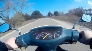 Катаемся на Honda dio af-27))