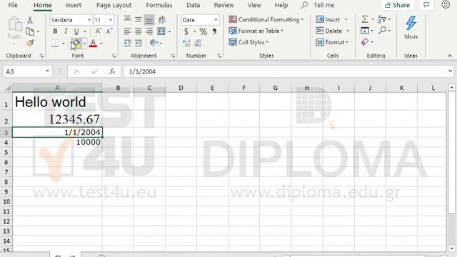 Apply the following formatting to the active worksheet: Cell A1: Font: Arial, Size: 22,
Cell... смотреть онлайн