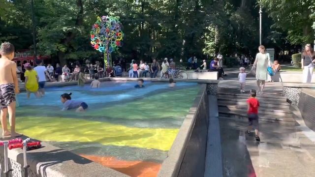 Almaty. Любимый город Алматы. Центральный парк Культуры и Отдыха\ Парк Горького. смотреть онлайн