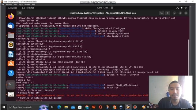 Local Python based Web Server using Flask смотреть онлайн