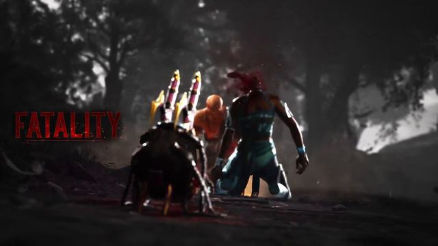 Khameleon Fatality! - MORTAL KOMBAT 1: New Kameo Fatality смотреть онлайн