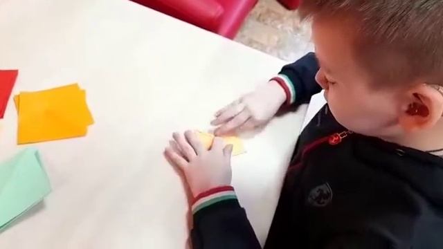 Оригами "Солнышко" смотреть онлайн