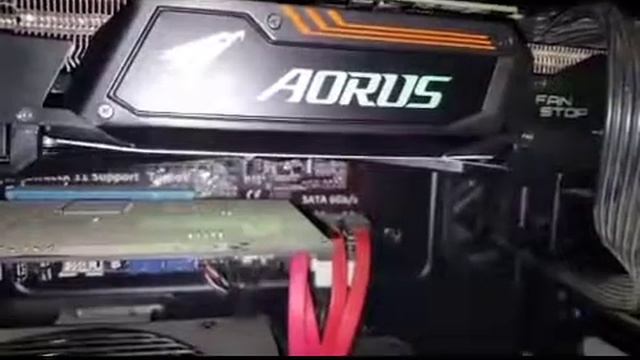 AORUS 1080ti fan rattling смотреть онлайн