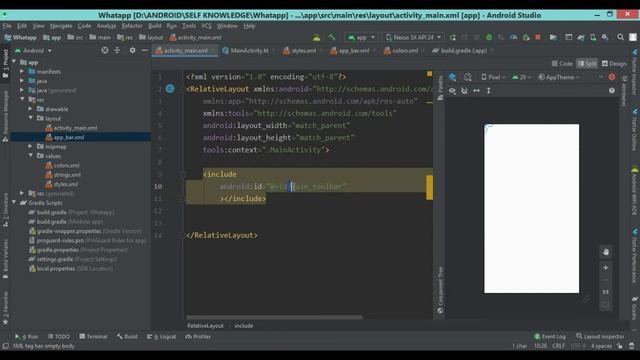 3. Create Dynamic Toolbar For Chat Application смотреть онлайн